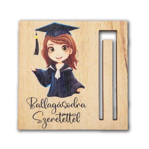 Ballagásodra szeretettel - Pénztartó - Lány